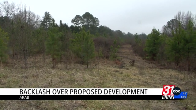 Backlash over proposed development